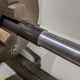 The usual surface finish disclaimer applies, blah blah blah (and yes it’s hanging out of the chuck like a diving board... for experimentation I couldn’t be bothered to get the live center out